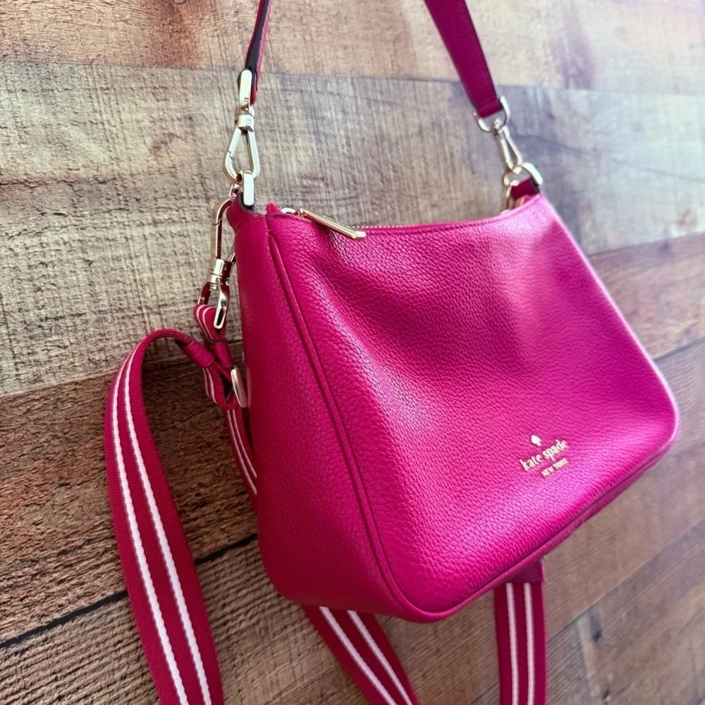 NWOT Kate Spade New York Rosie Small Pebbled Leather Crossbody Bag